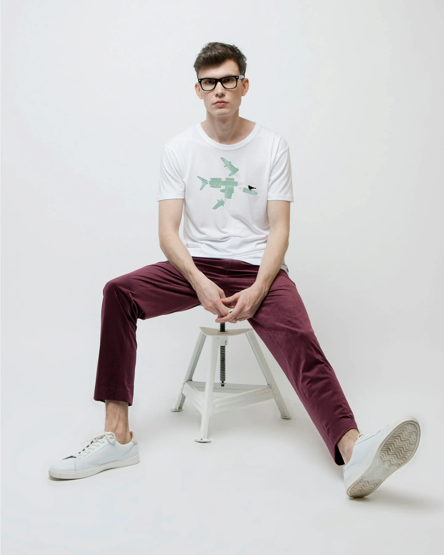 Birdie Bambus T-Shirt für Männer – Ansicht 3