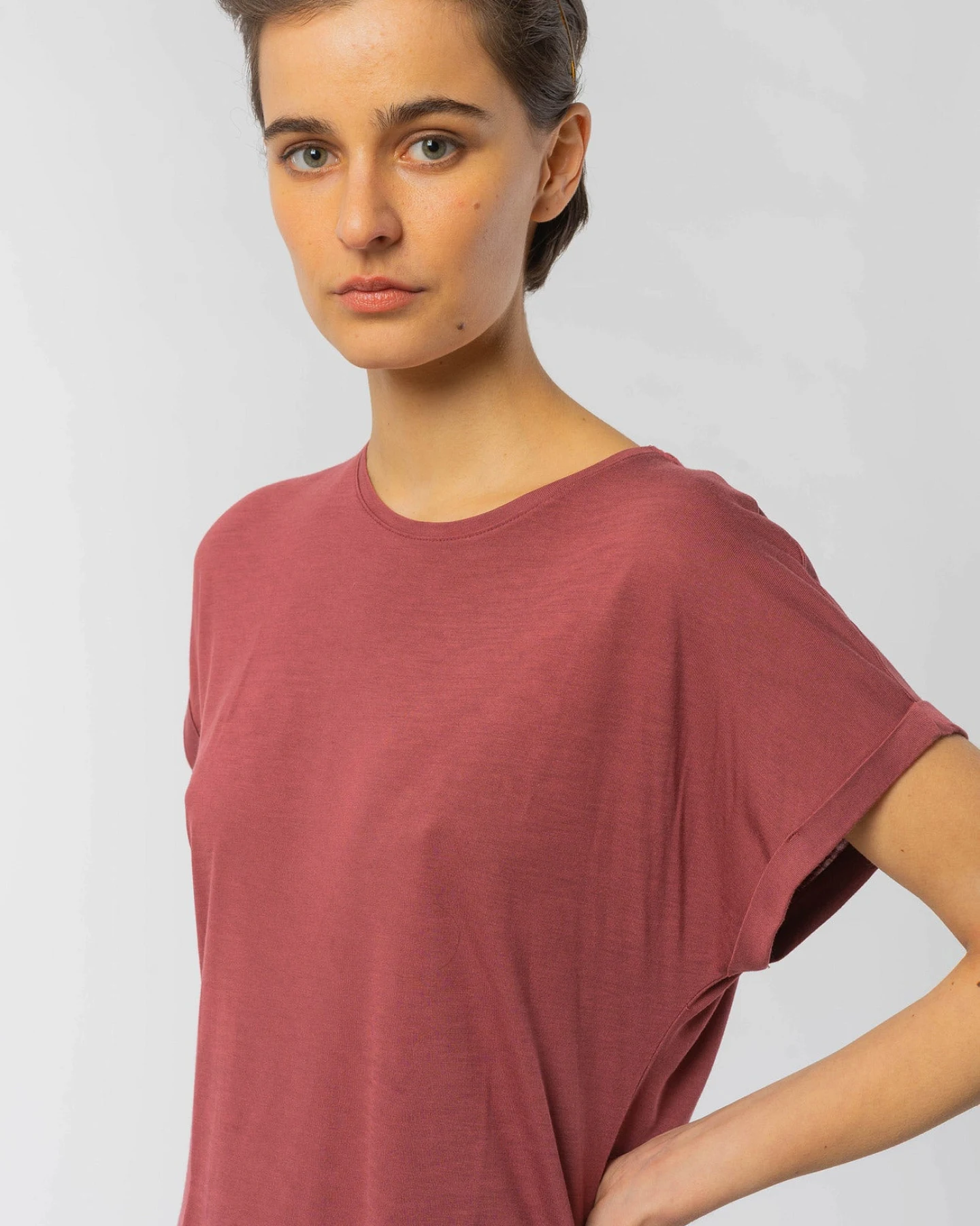 EcoVero T-Shirt #TURN-UP aus ECOVERO™ – Ansicht 3