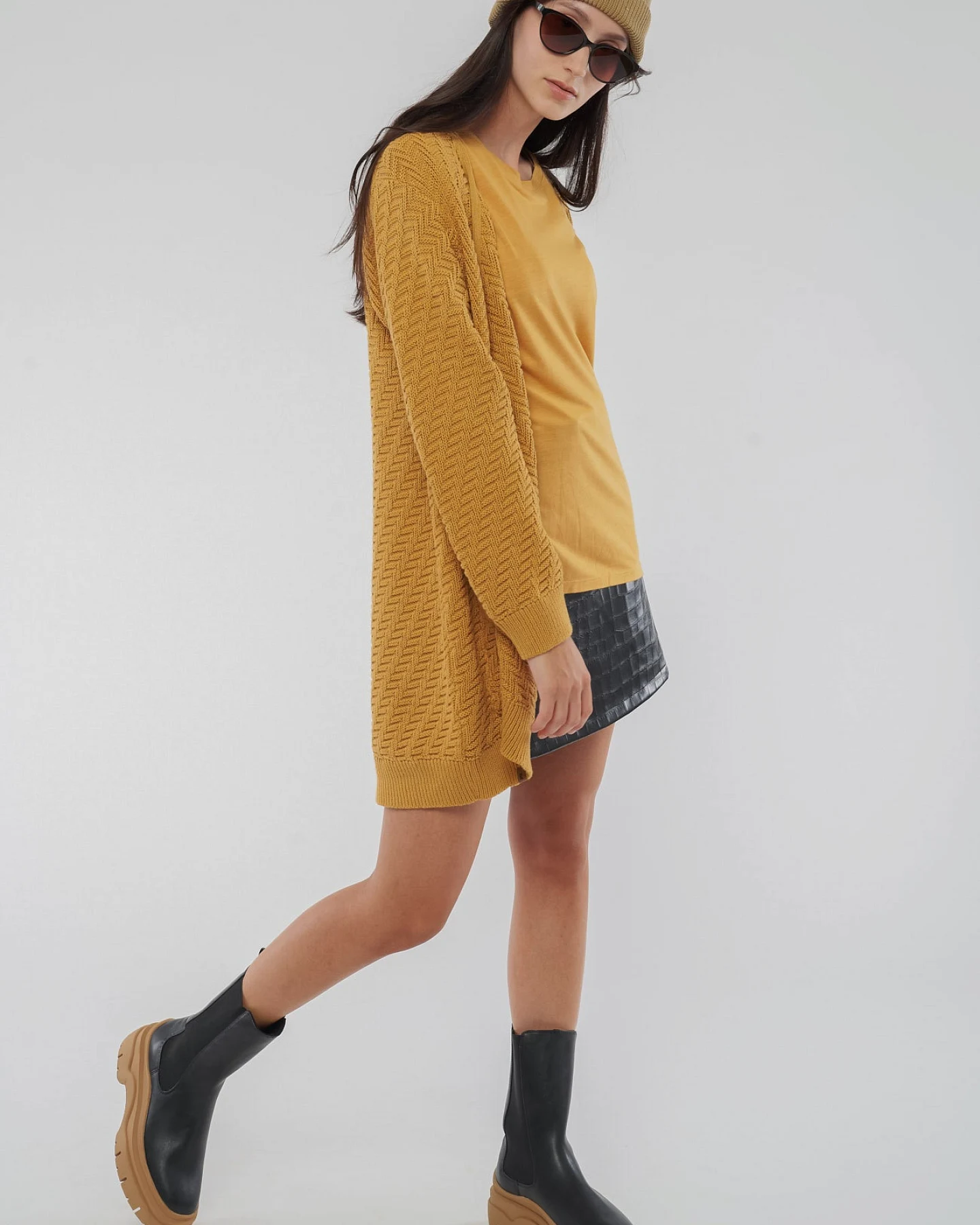 Knit Cardigan aus Bio Baumwolle – Ansicht 3