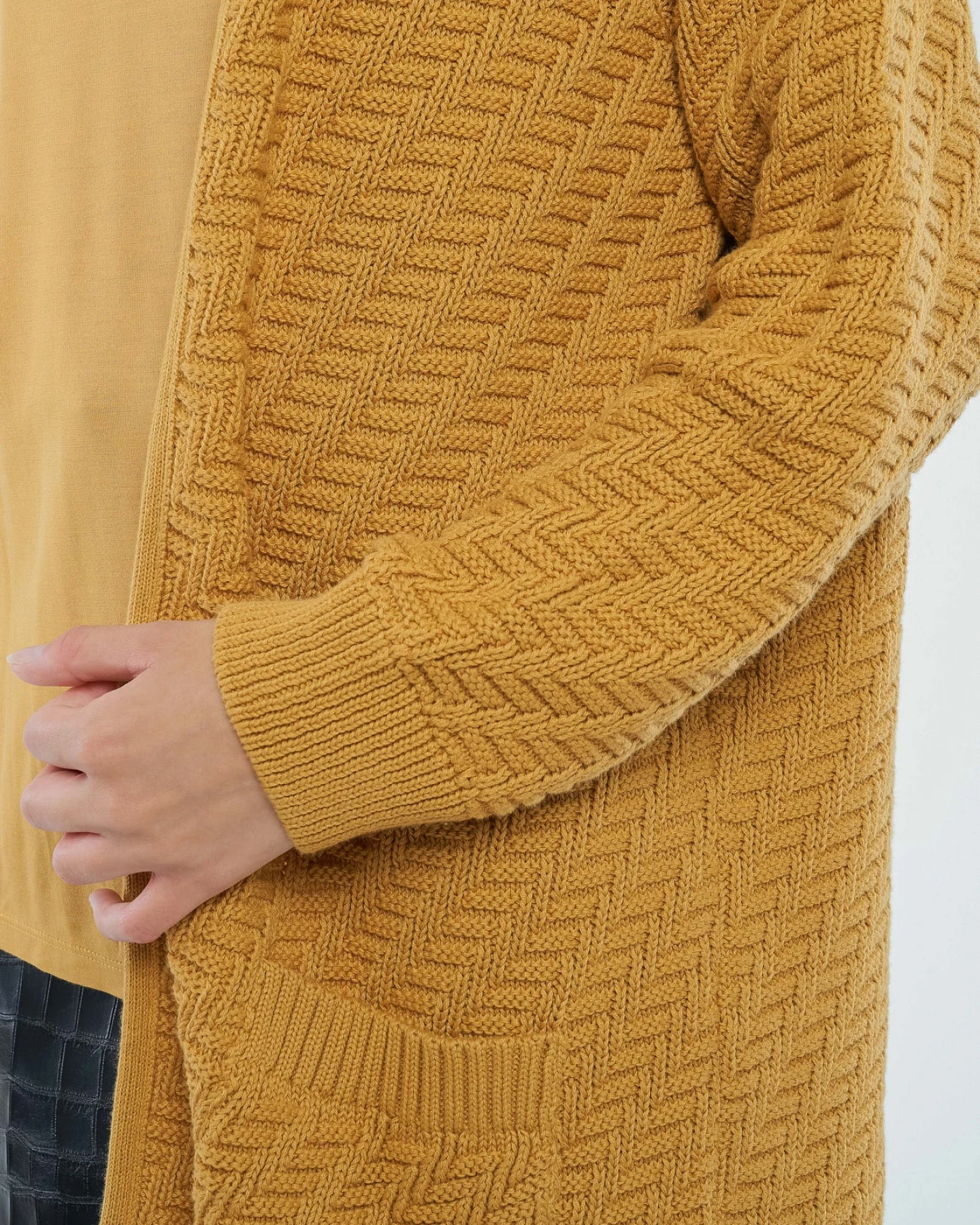 Knit Cardigan aus Bio Baumwolle – Ansicht 4