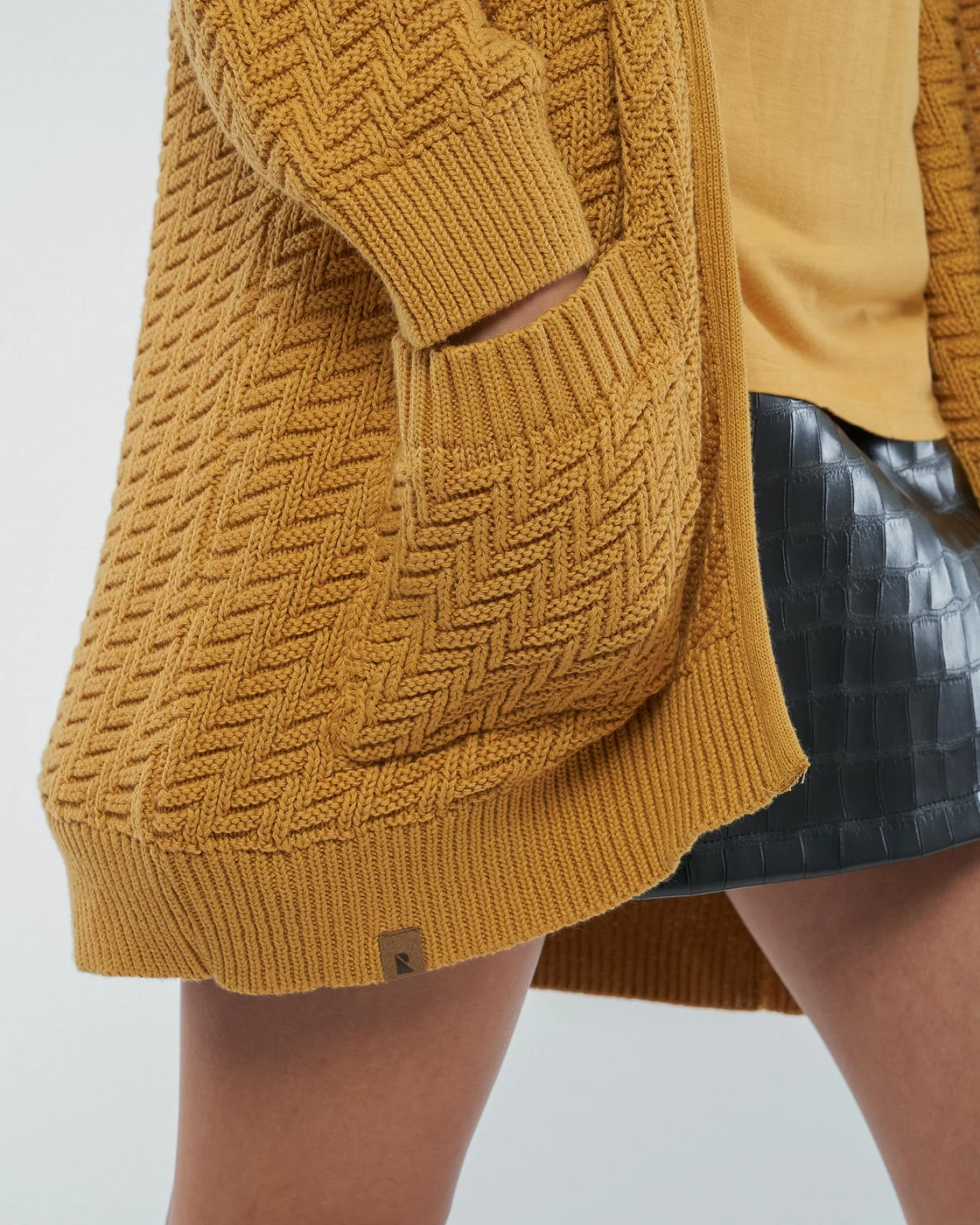 Knit Cardigan aus Bio Baumwolle – Ansicht 5