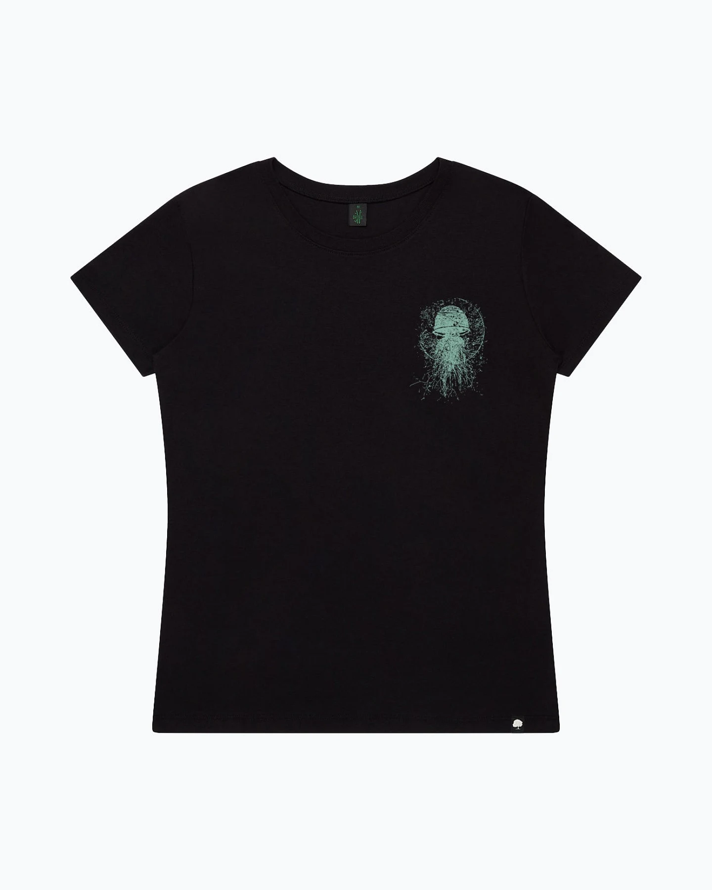 Qualle Frauen Bambus T-Shirt – Ansicht 2