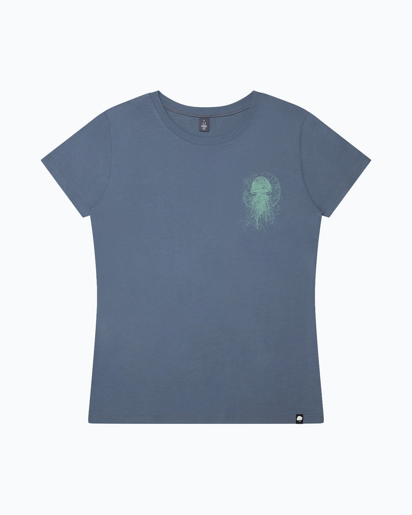 Qualle Frauen Bambus T-Shirt – Ansicht 3