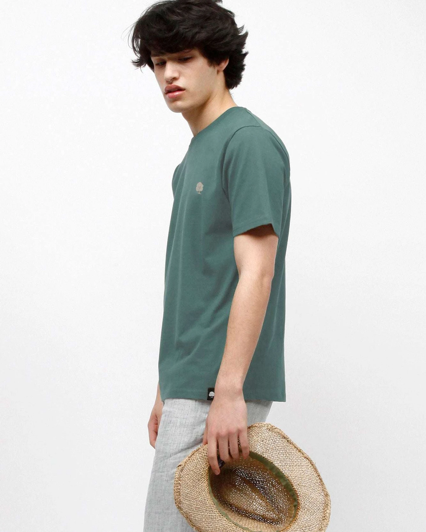 Heavy T-Shirt mit Stickerei aus Bio Baumwolle – Ansicht 5