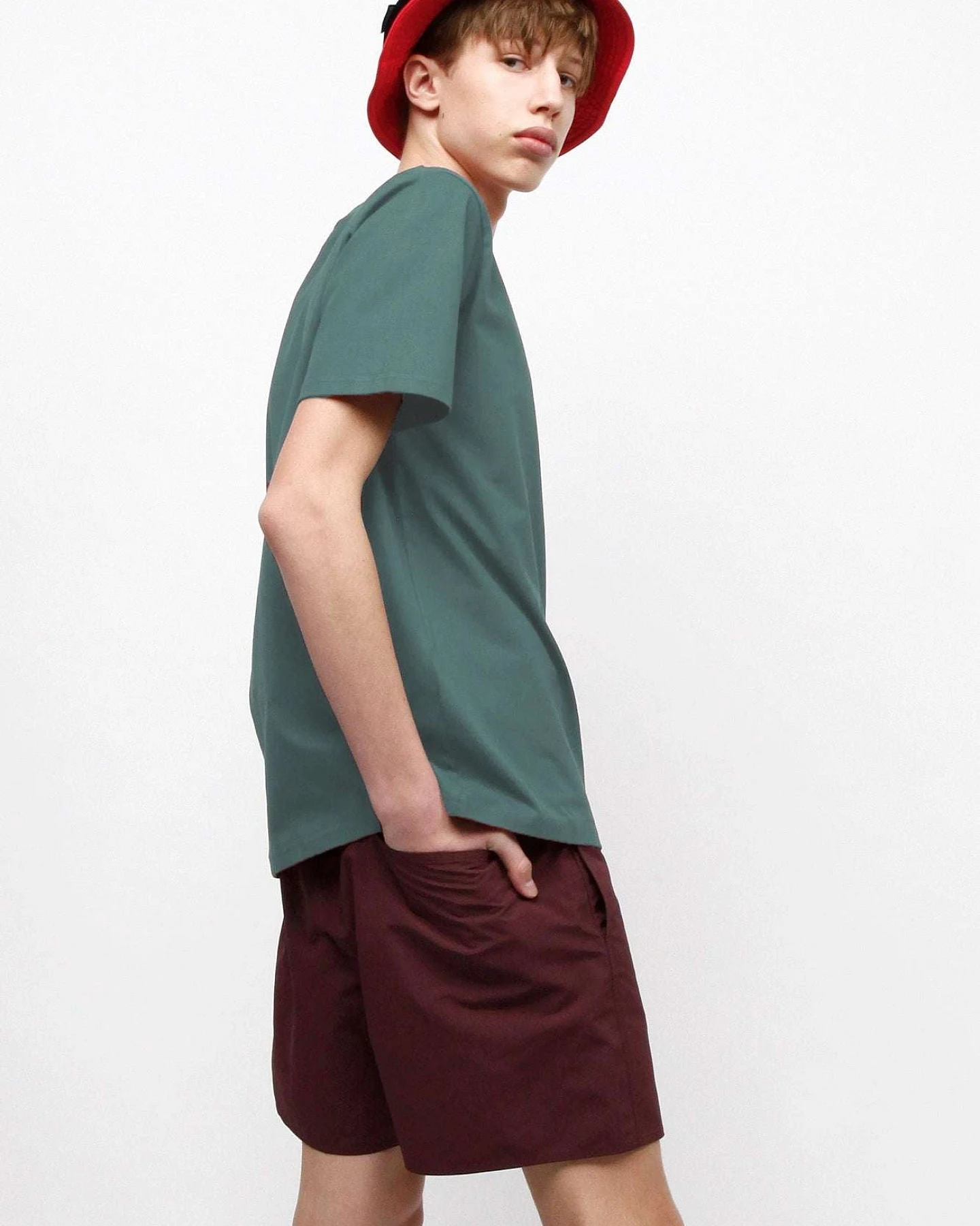 Heavy T-Shirt mit Stickerei aus Bio Baumwolle – Ansicht 6