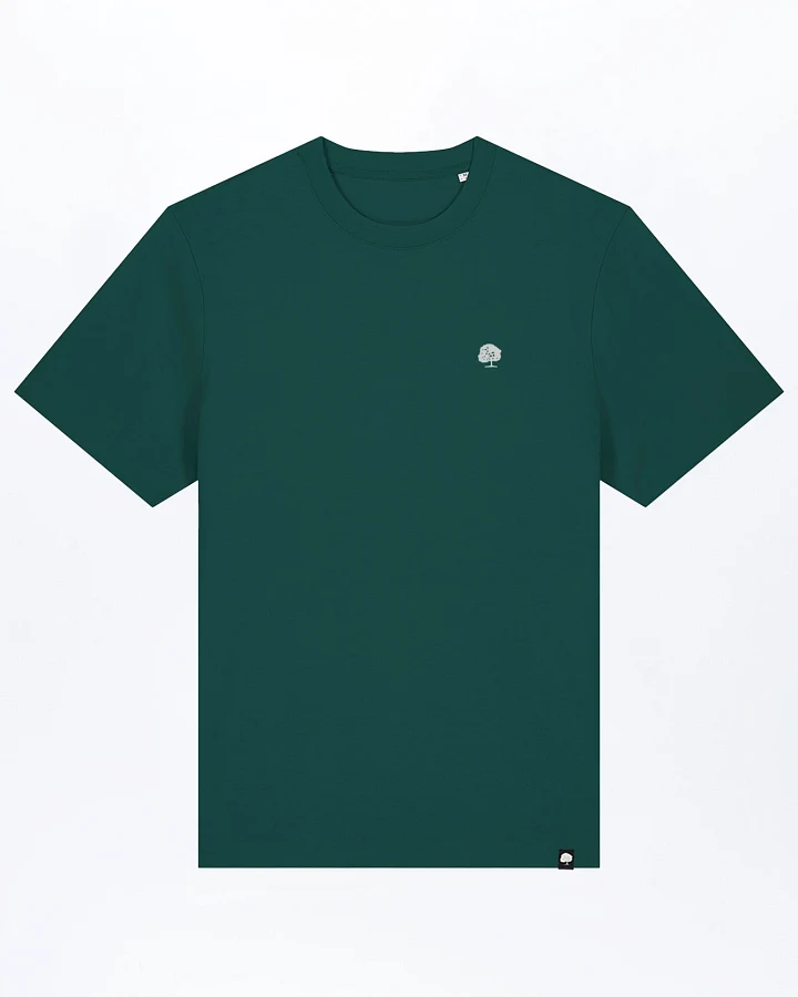 Heavy T-Shirt mit Stickerei aus Bio Baumwolle