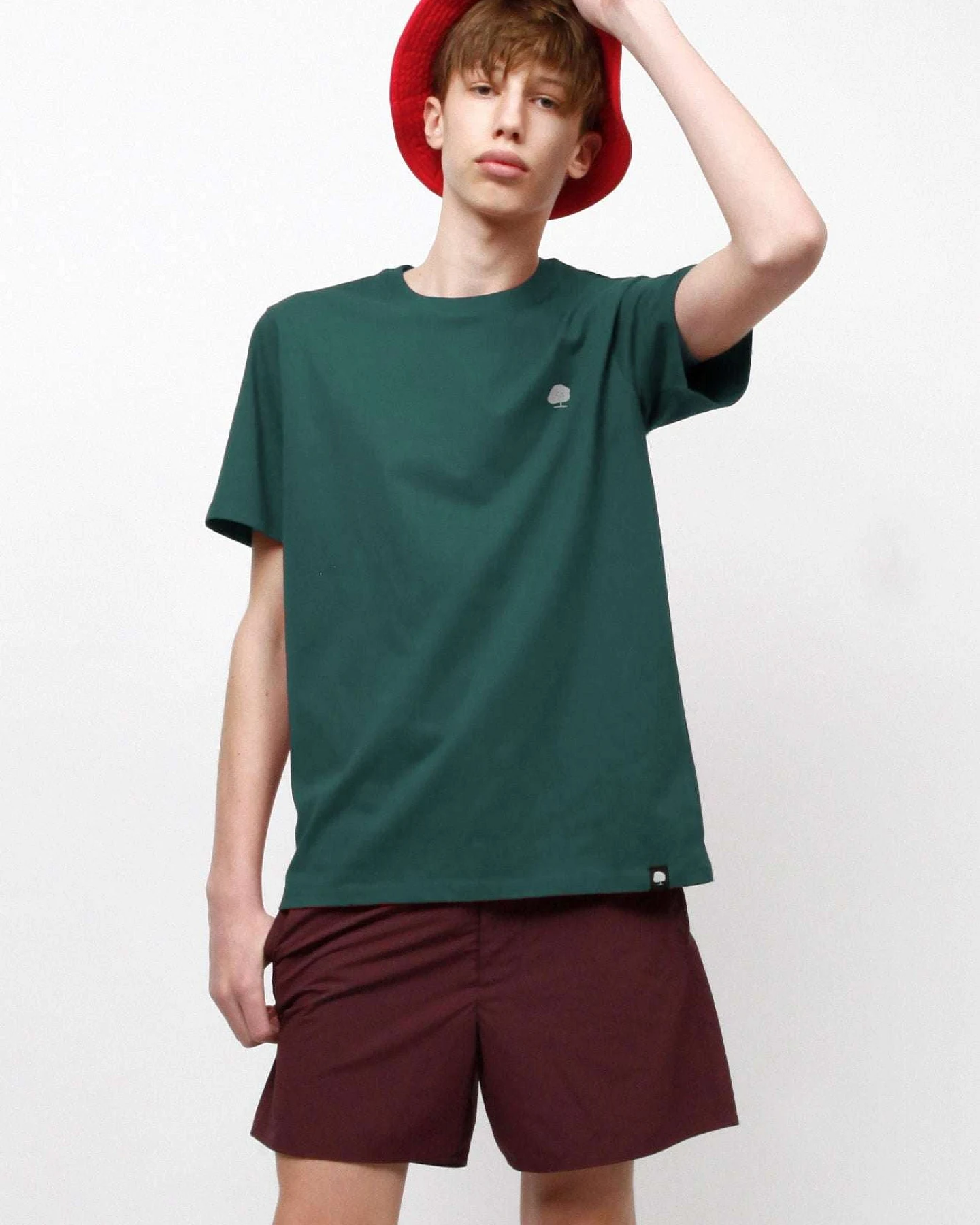 Heavy T-Shirt mit Stickerei aus Bio Baumwolle – Ansicht 3