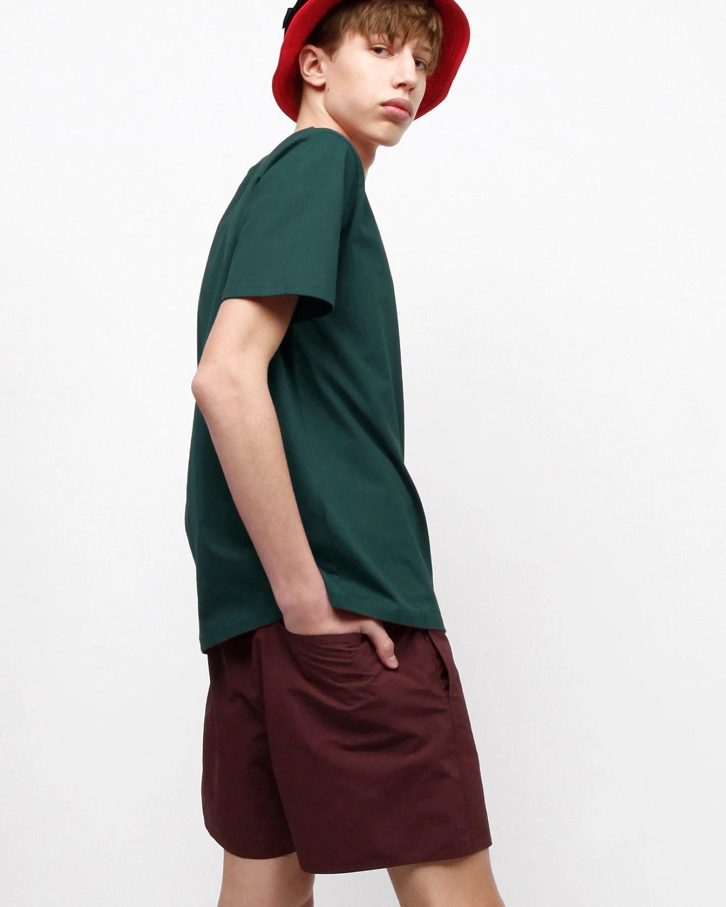 Heavy T-Shirt mit Stickerei aus Bio Baumwolle – Ansicht 4