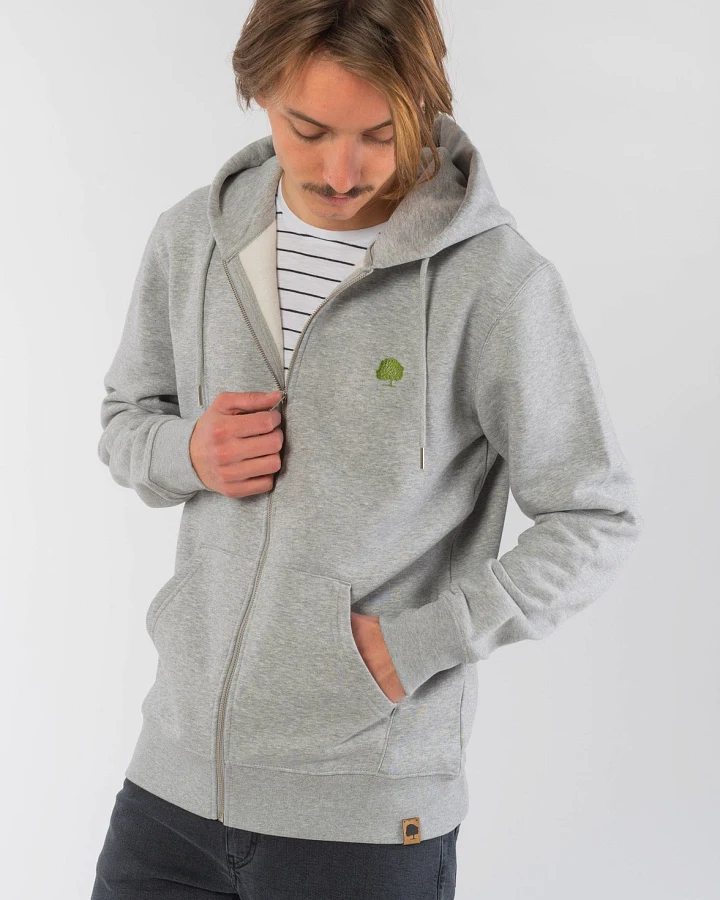 Basic Zipper aus Bio Baumwolle