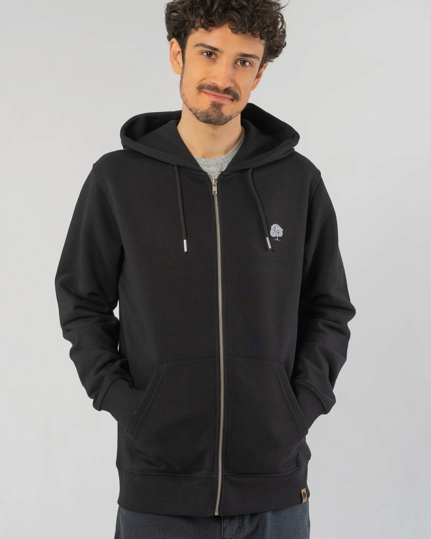 Basic Zipper aus Bio Baumwolle – Ansicht 2