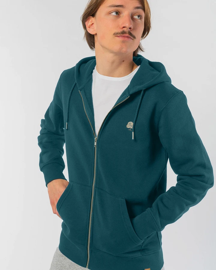 Basic Zipper aus Bio Baumwolle