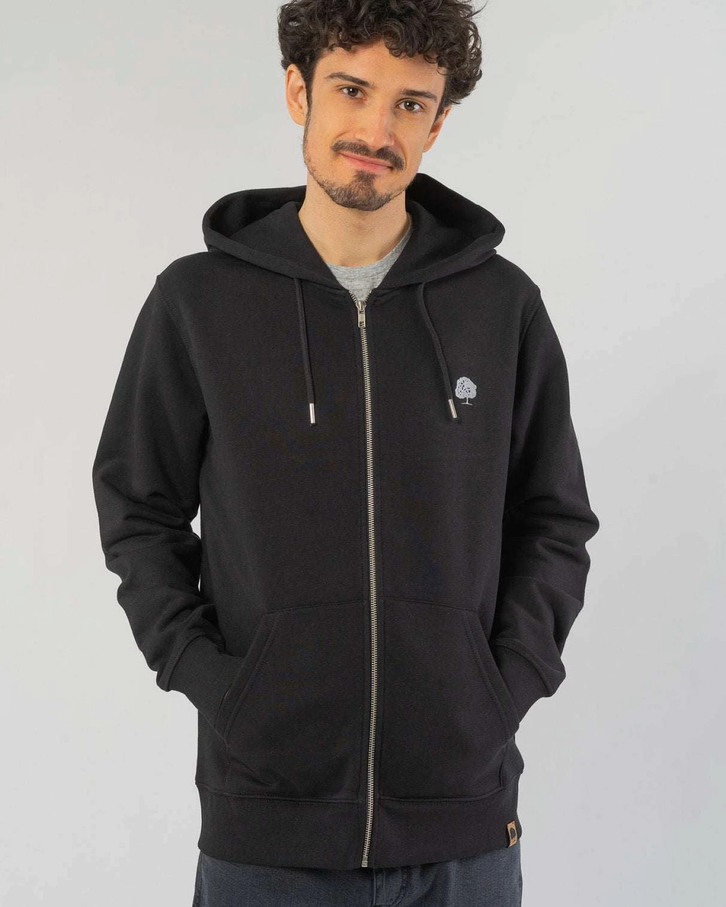 Basic Zipper aus Bio Baumwolle – Ansicht 2