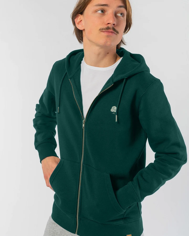 Basic Zipper aus Bio Baumwolle