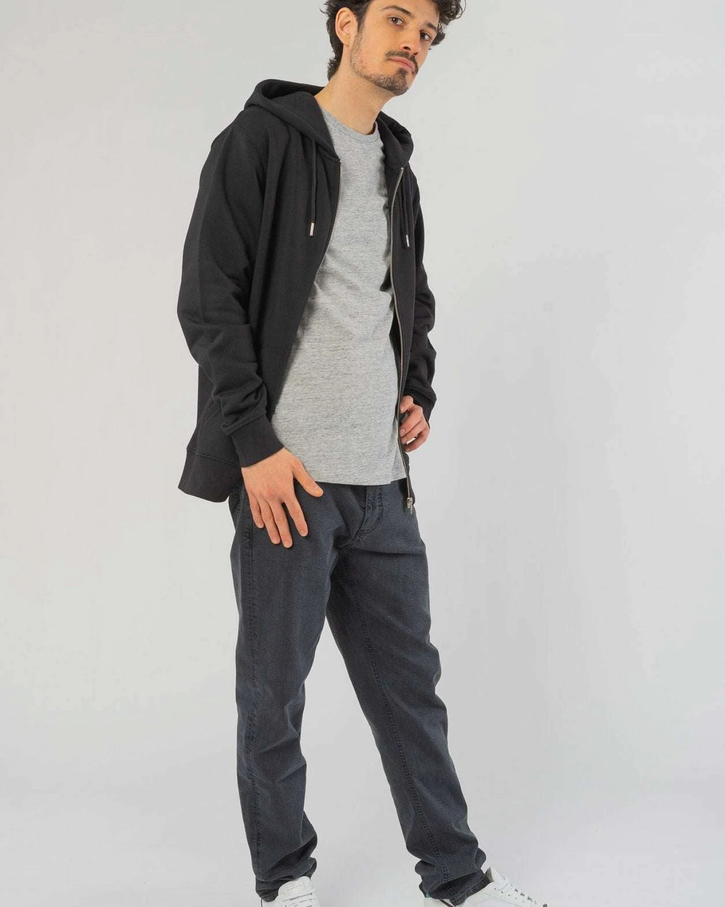 Basic Zipper aus Bio Baumwolle – Ansicht 3