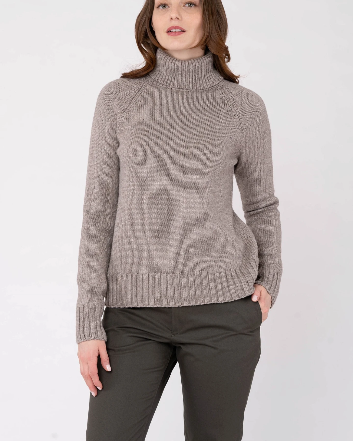 Turtleneck Sweater aus Wolle – Ansicht 4