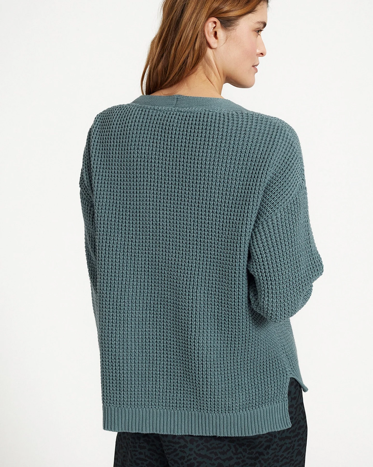 Knit Cardigan aus Bio Baumwolle – Ansicht 3