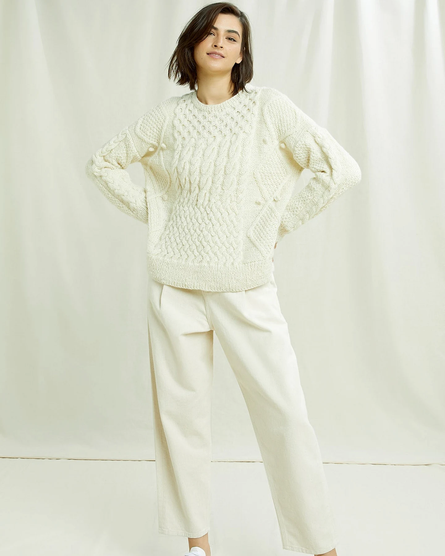 Tapaered Trousers aus Bio Baumwolle – Ansicht 5