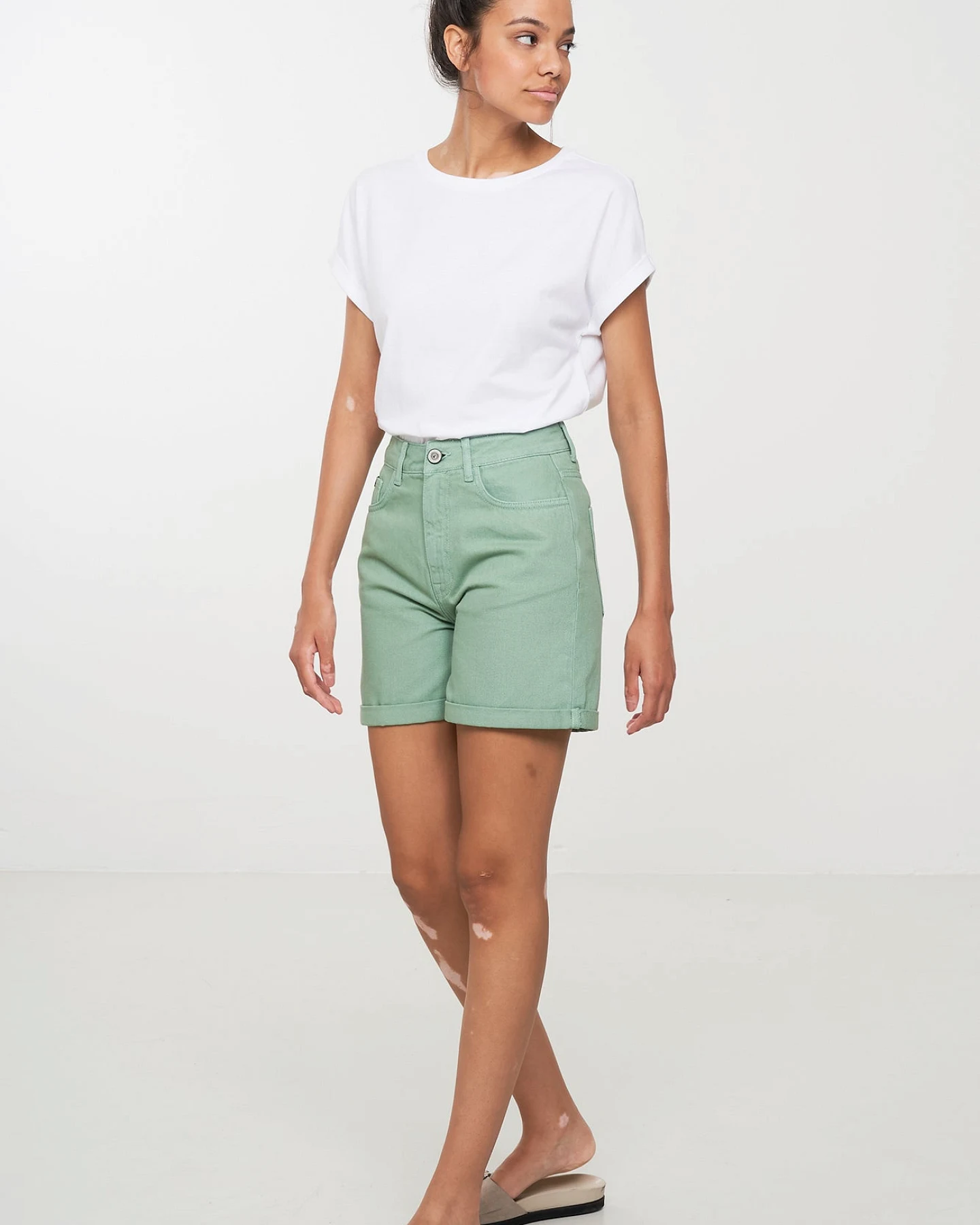 Shorts aus Bio Baumwolle – Ansicht 3
