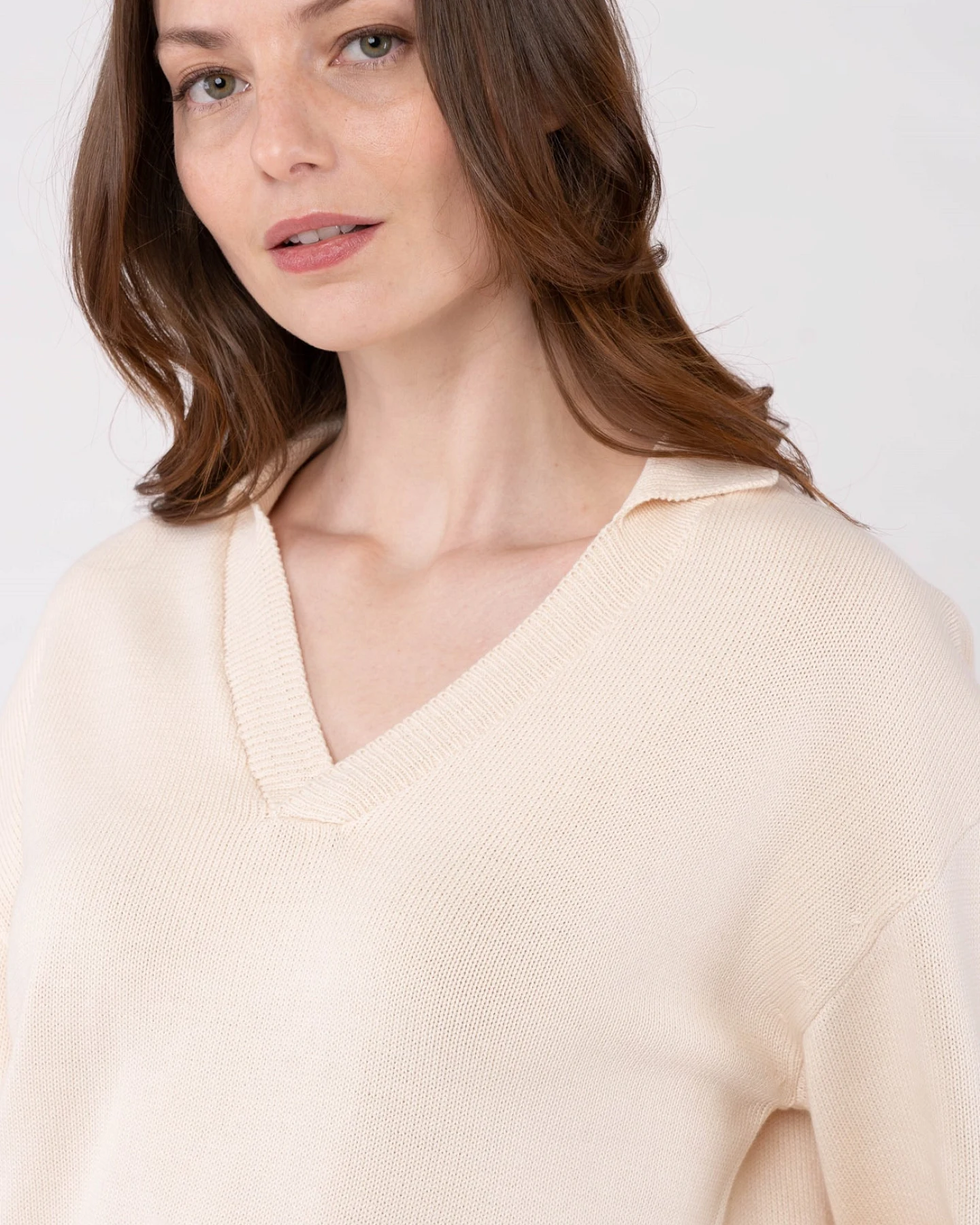 Strickpullover aus Bio Baumwolle – Ansicht 3