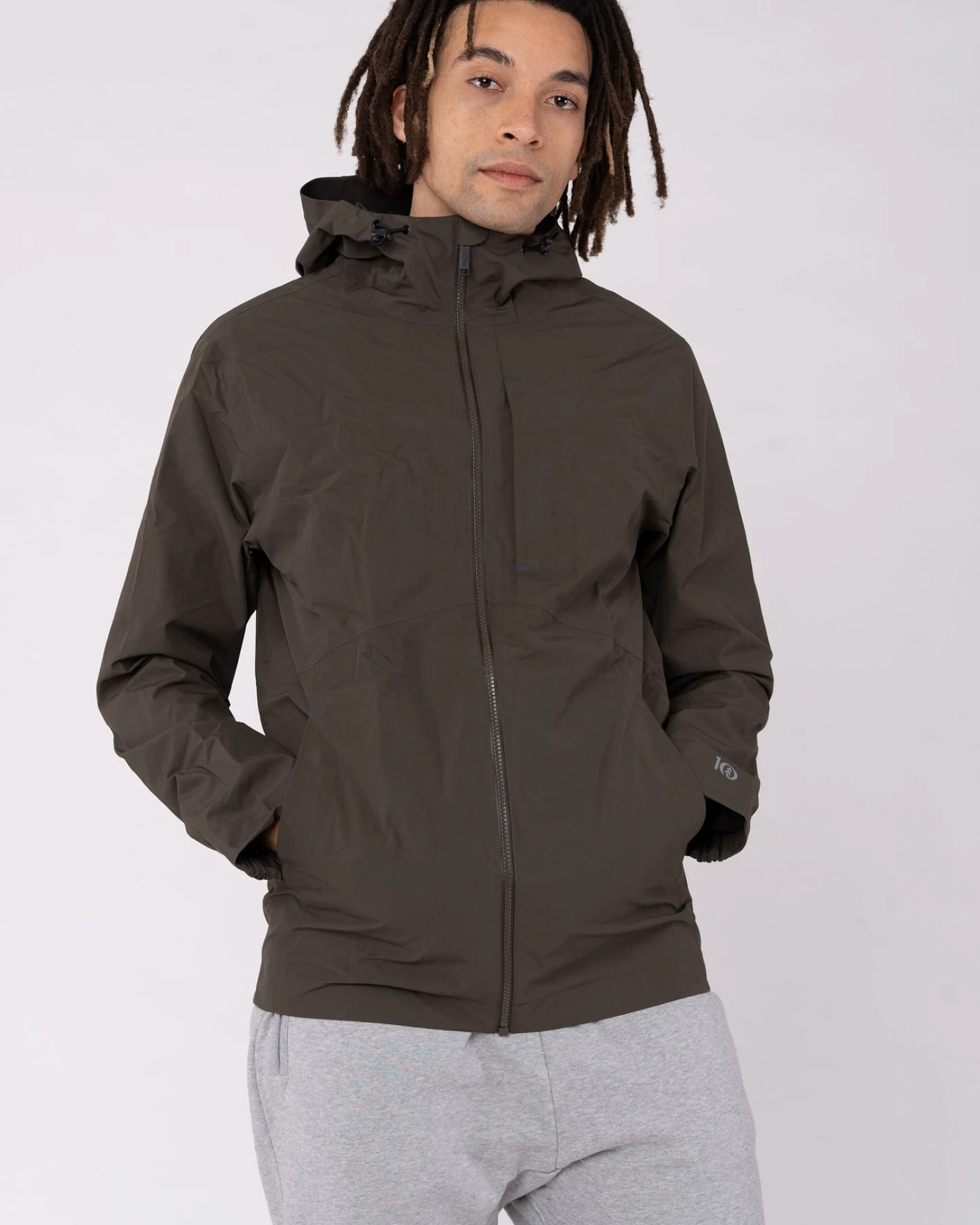 Regenjacke aus recyceltem Polyester – Ansicht 3