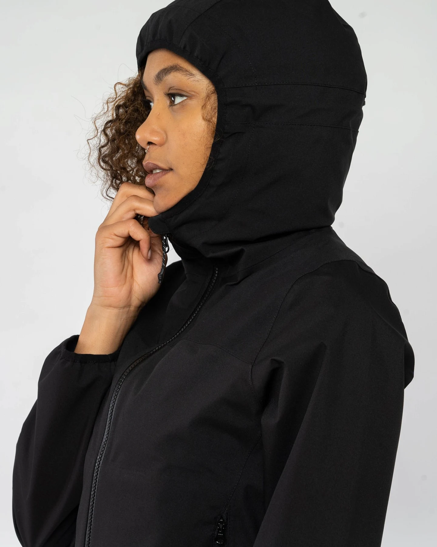 Regenjacke aus recyceltem Polyester – Ansicht 4