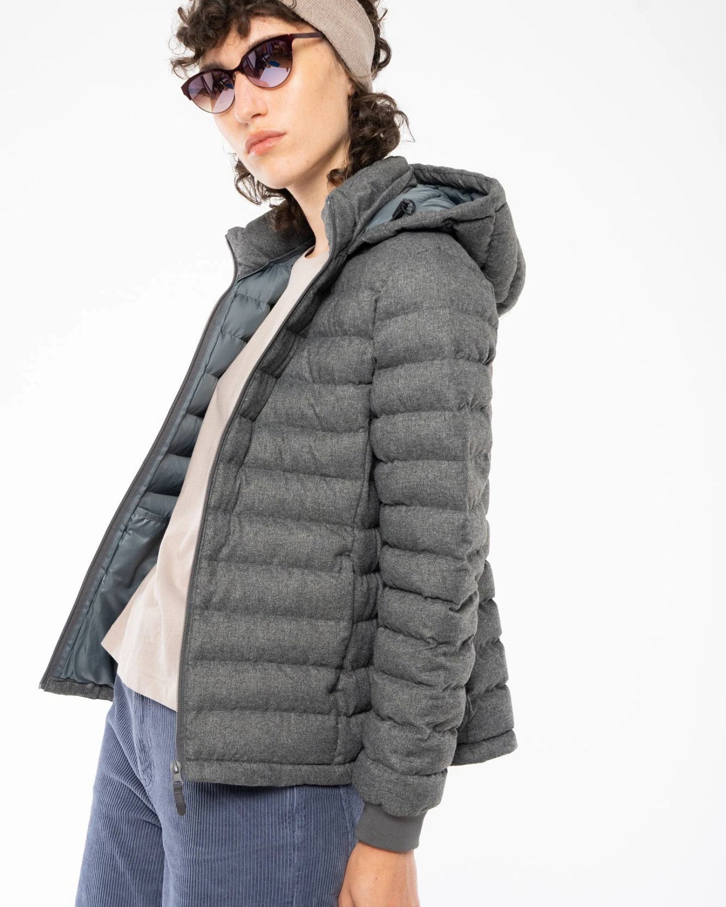 Weiche Daunenjacke aus recyceltem Polyester – Ansicht 4