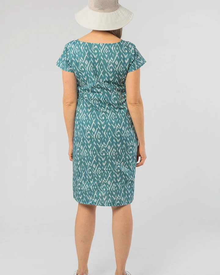 Linen Kleid aus Leinen & Bio Baumwolle
