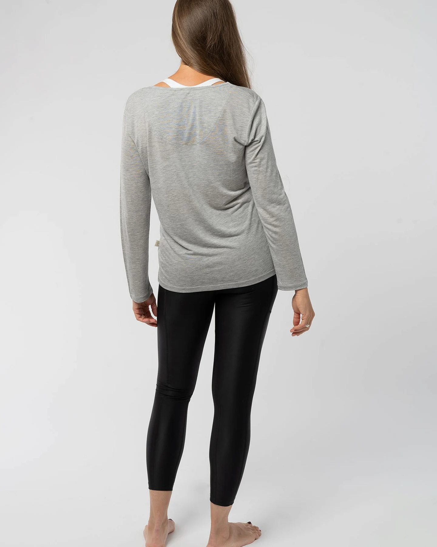 Longsleeve Damen aus Bio Baumwolle & TENCEL™ – Ansicht 4