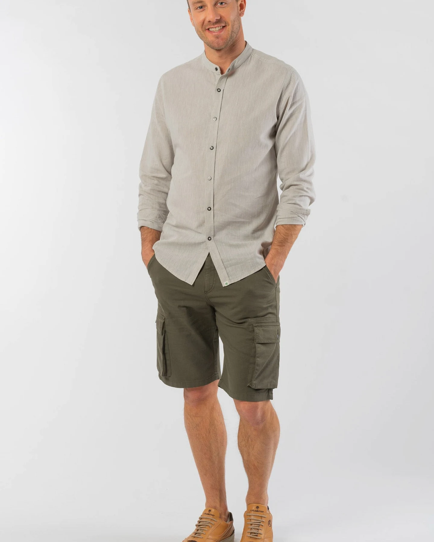 Cargo Shorts aus Bio Baumwolle – Ansicht 4