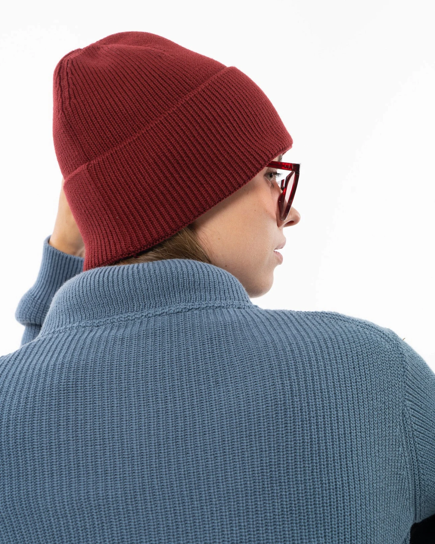 Strickmütze aus Bio Baumwolle – Ansicht 4