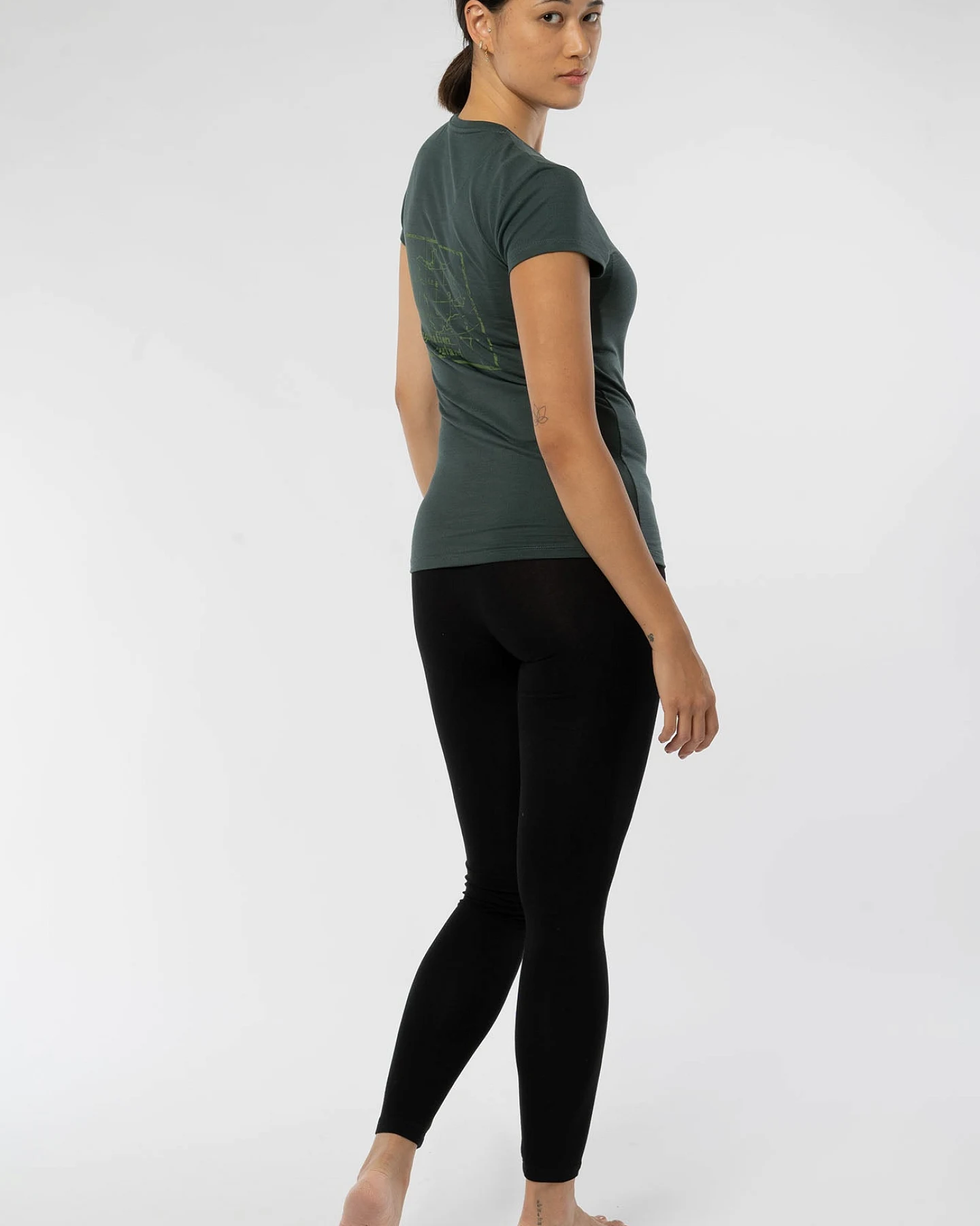 Leggings für Frauen aus Bio Baumwolle – Ansicht 3