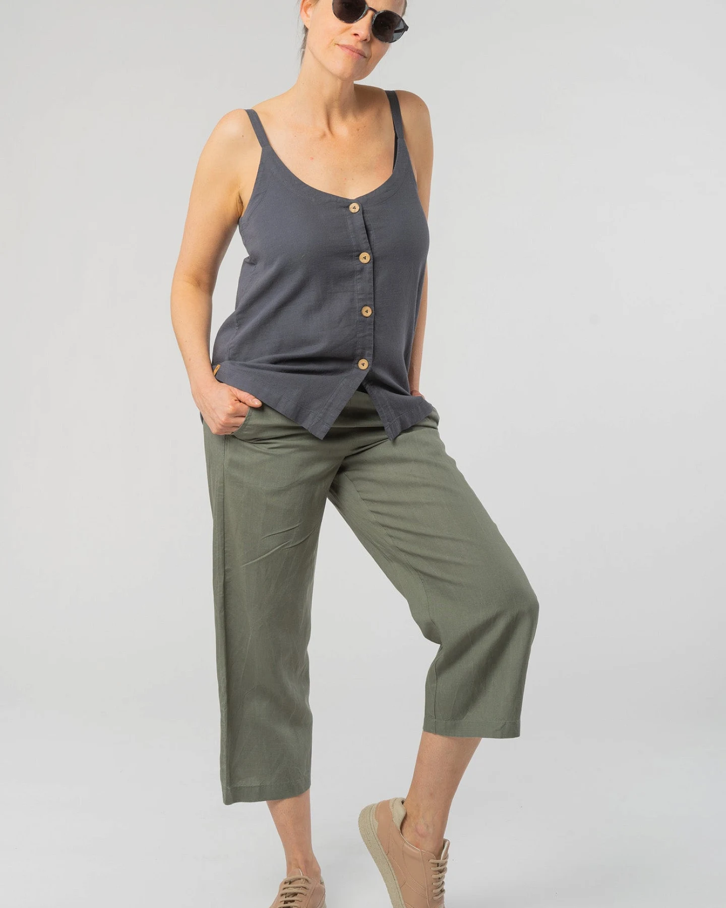 Street Tank Shirt aus Bio Baumwolle & Hanf – Ansicht 2