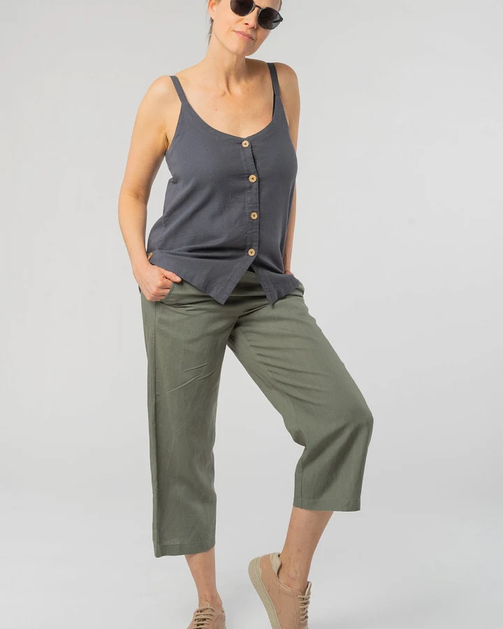 Street Tank Shirt aus Bio Baumwolle & Hanf