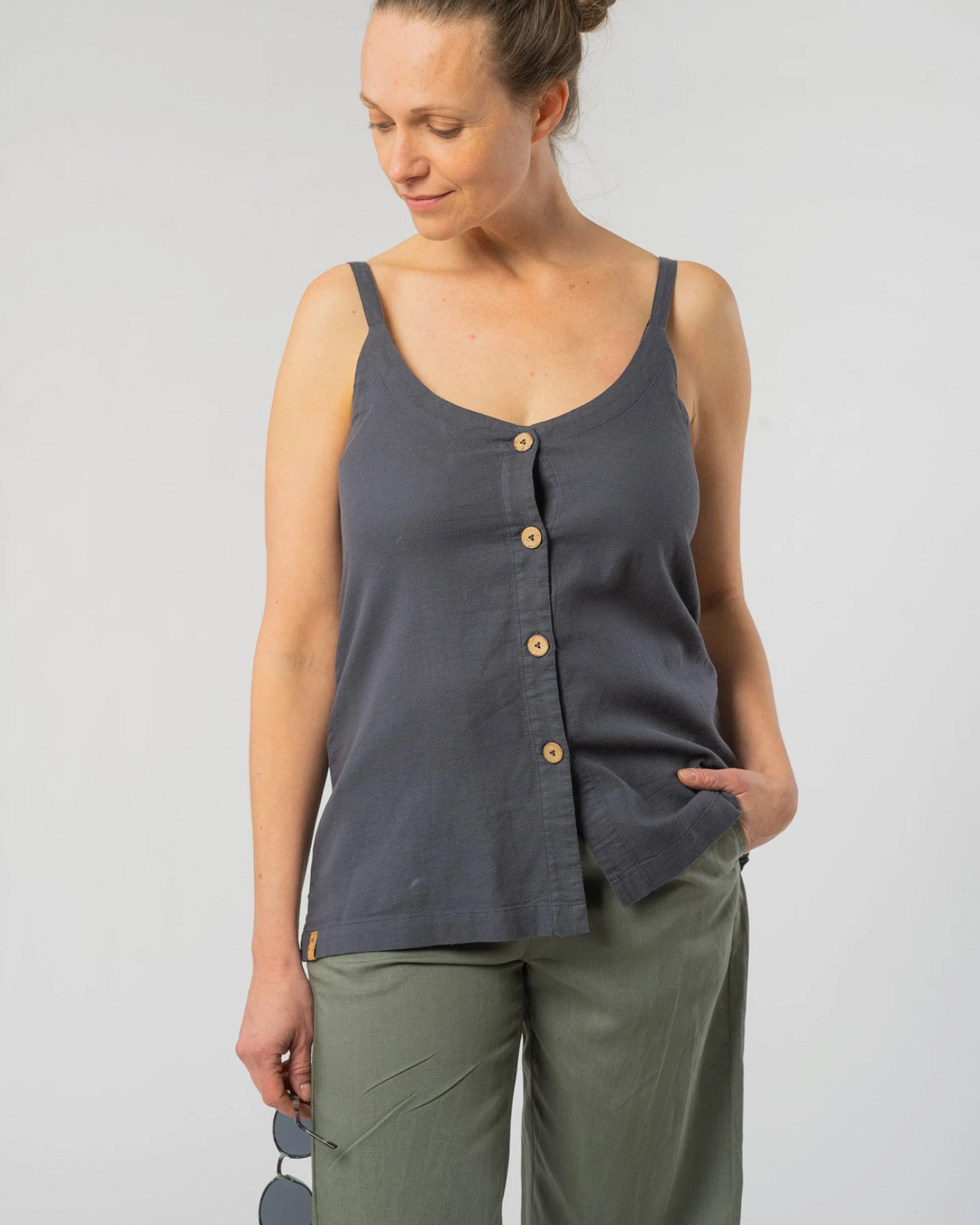 Street Tank Shirt aus Bio Baumwolle & Hanf – Ansicht 3