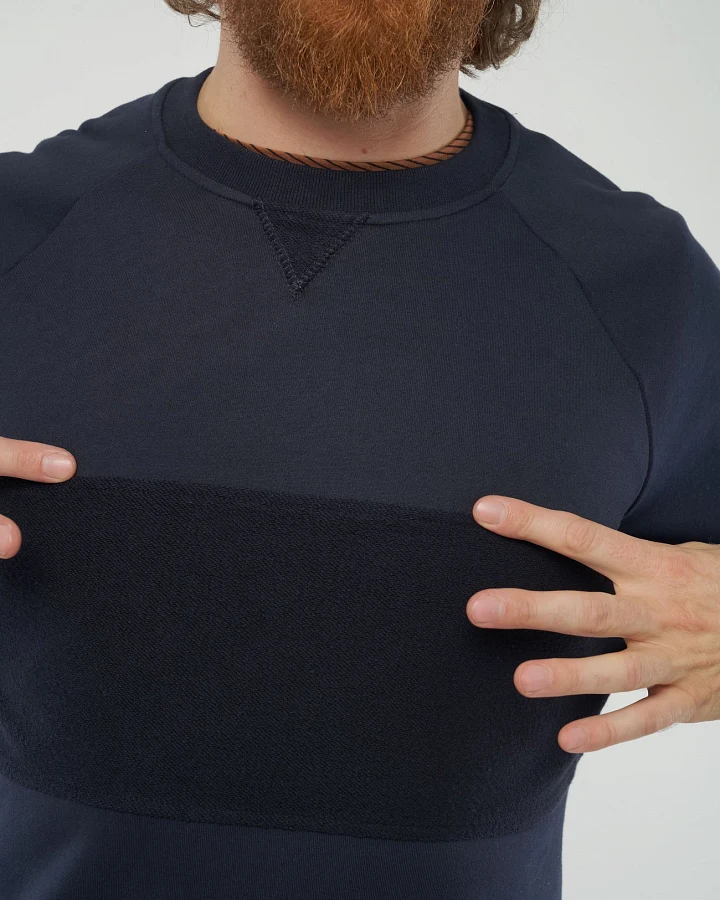 Sweatshirt aus Bio Baumwolle