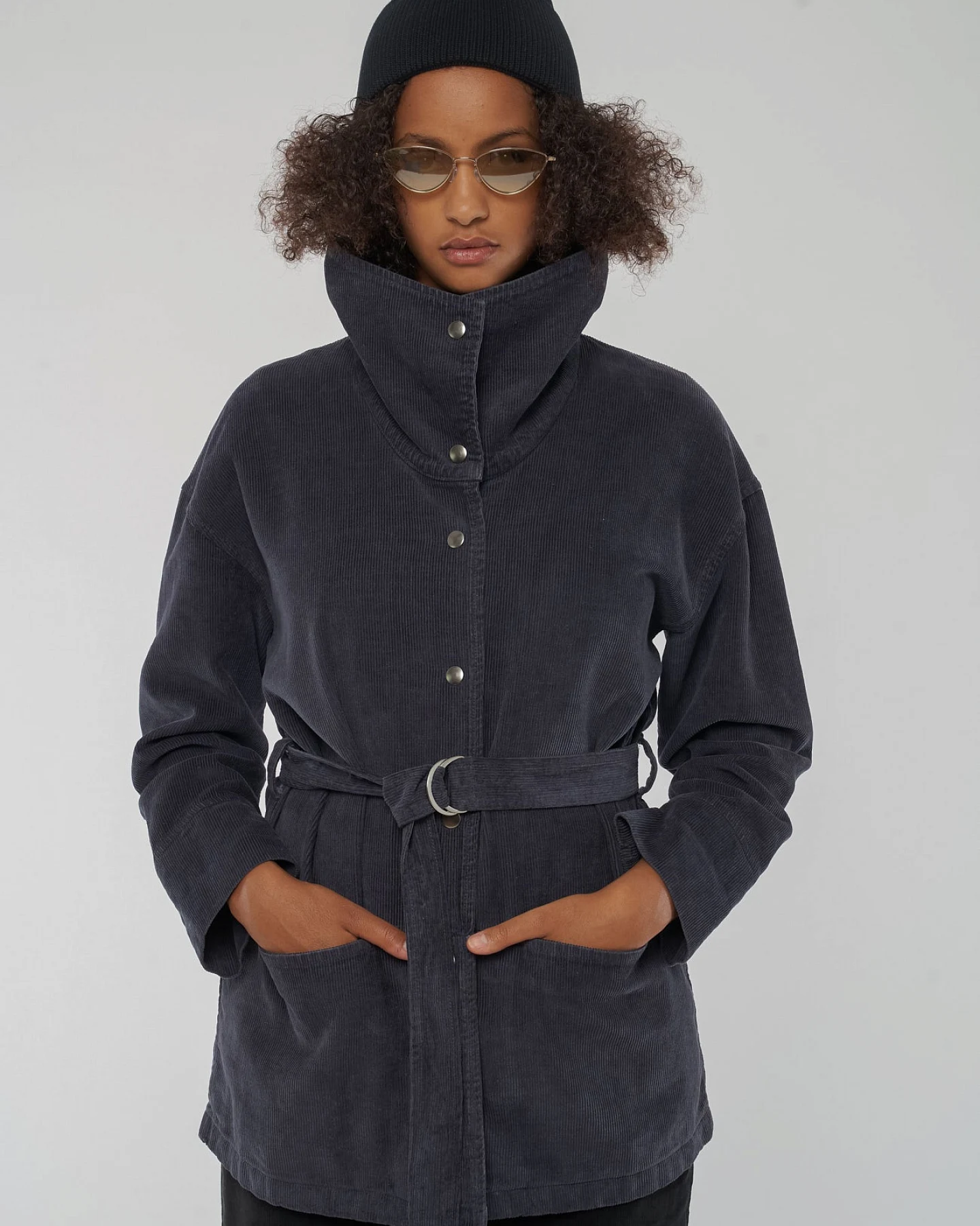 Cord Jacke aus Bio Baumwolle & Hanf – Ansicht 3