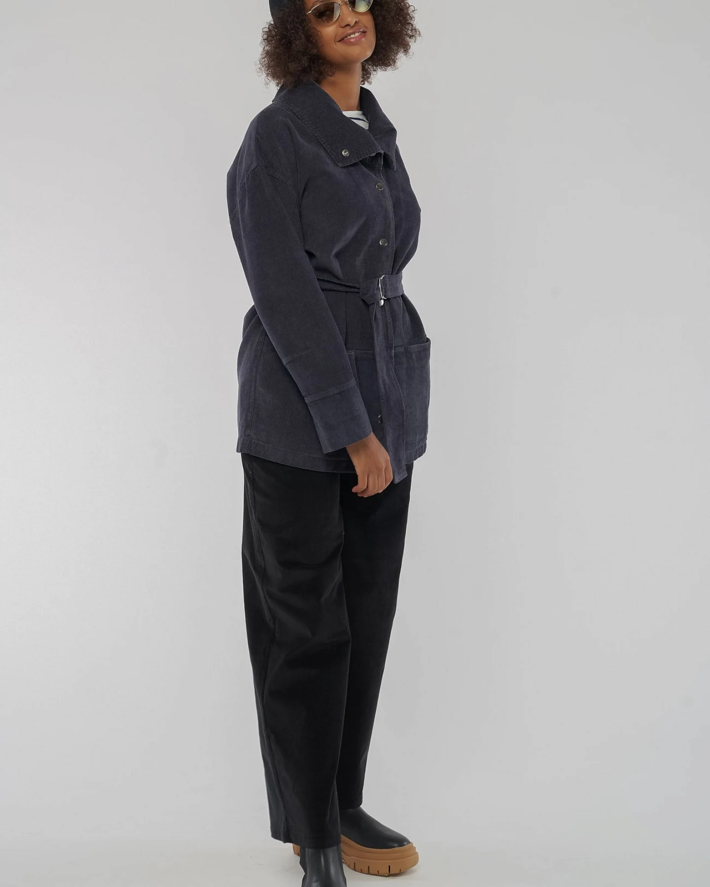 Cord Jacke aus Bio Baumwolle & Hanf – Ansicht 4