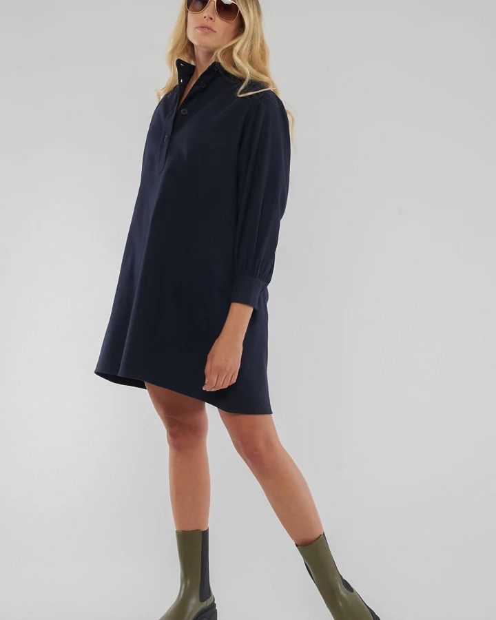 Langarm-bluse aus Bio Baumwolle
