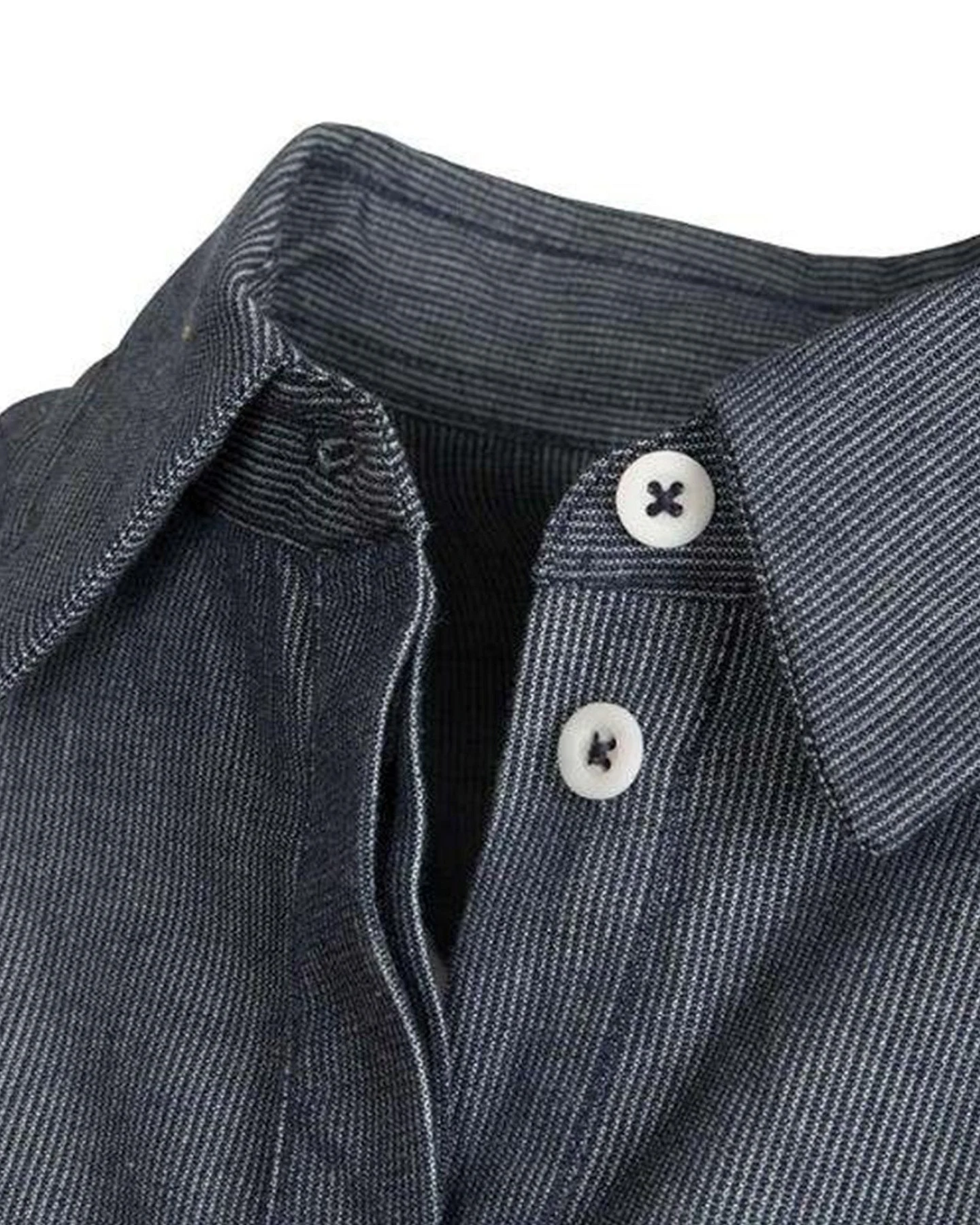 Langarm-bluse aus Bio Baumwolle – Ansicht 3