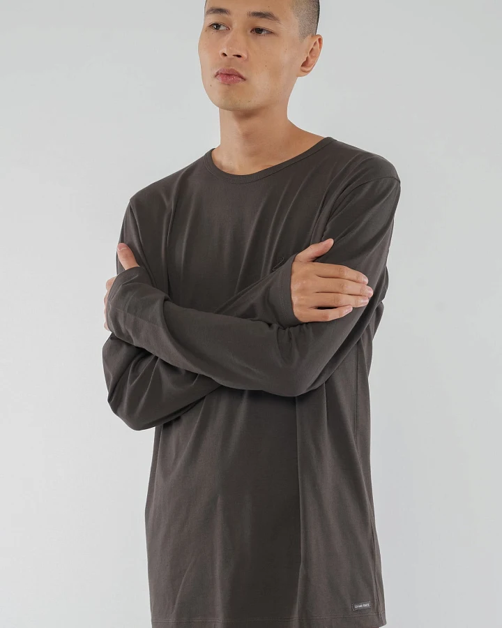 Premium Langarm-Shirt aus Bio Baumwolle