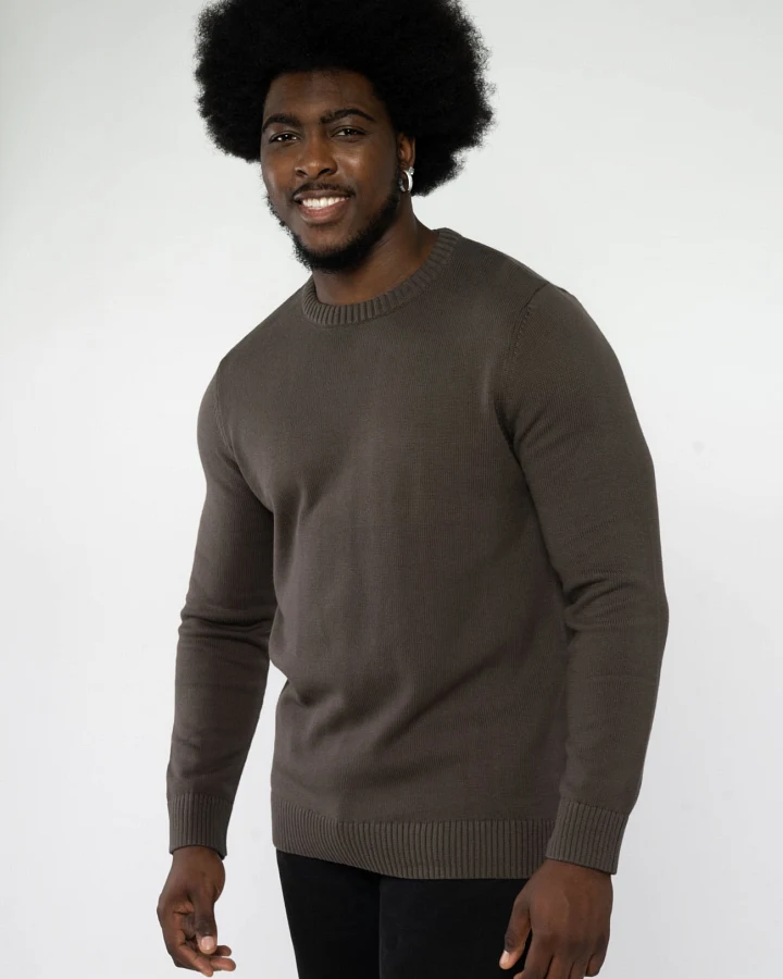 Highline Cotton Crew Sweater aus Bio Baumwolle