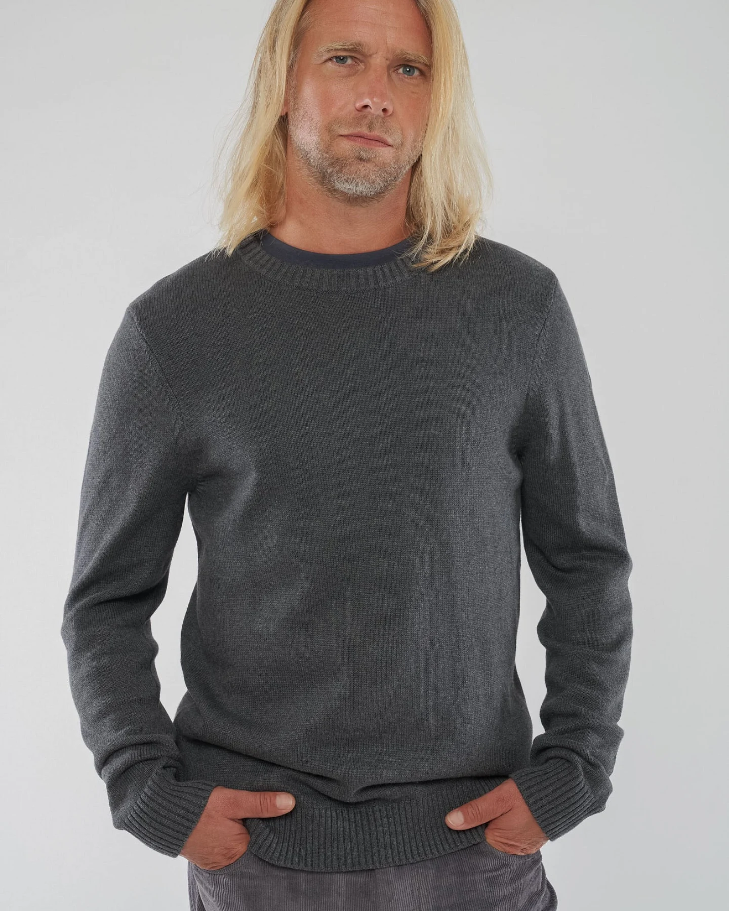 Highline Cotton Crew Sweater aus Bio Baumwolle – Ansicht 2