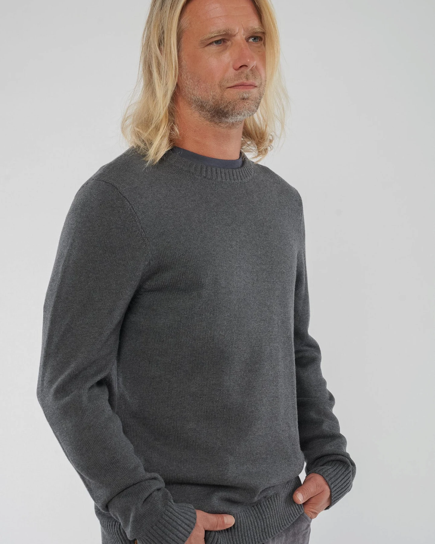 Highline Cotton Crew Sweater aus Bio Baumwolle – Ansicht 4