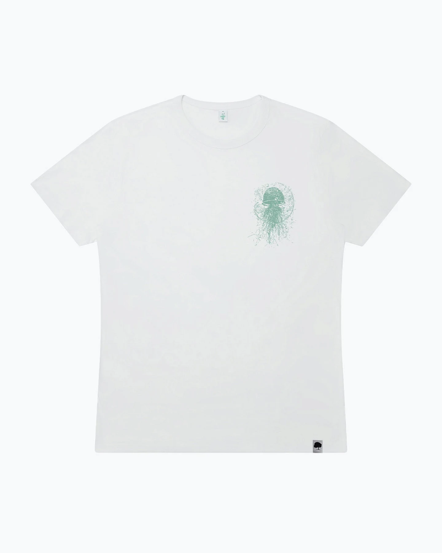 Qualle Männer Bambus T-Shirt – Ansicht 2