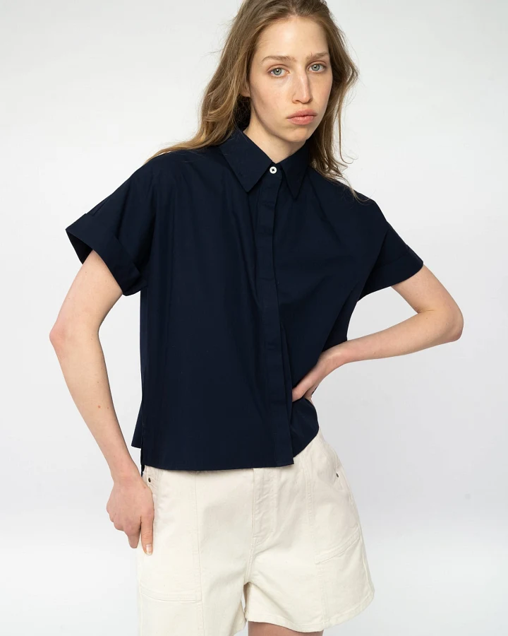 Bluse aus Bio Baumwolle