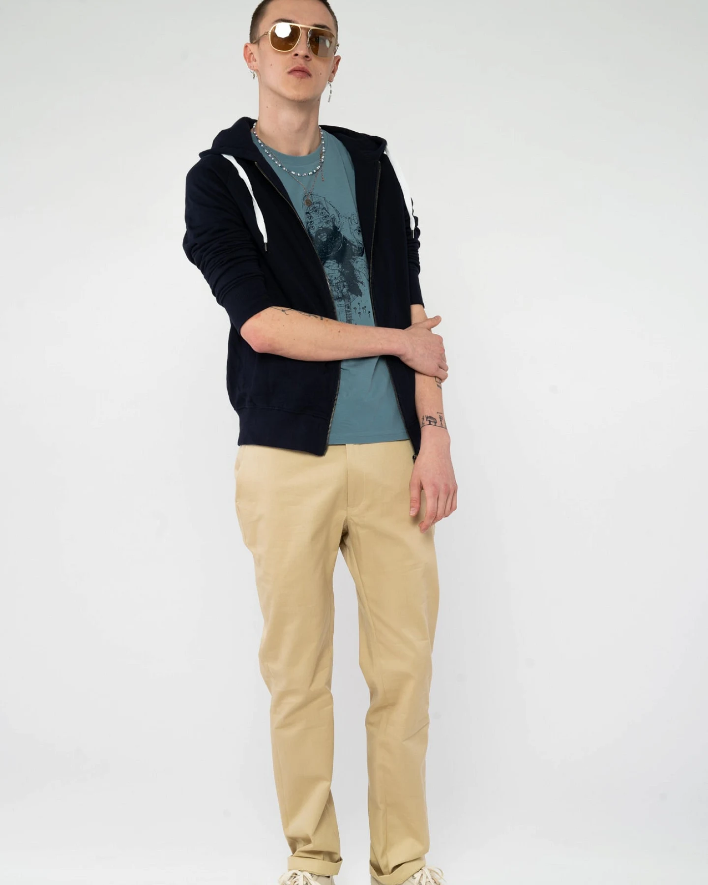 Chinohose aus Bio Baumwolle – Ansicht 2