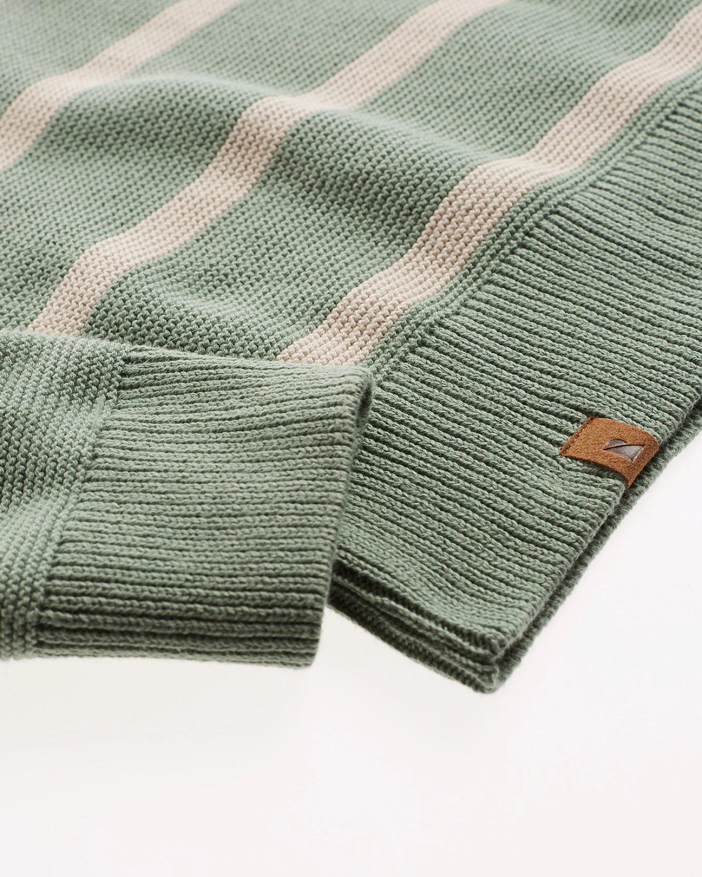 Gestreifter Pullover aus Bio Baumwolle – Ansicht 5