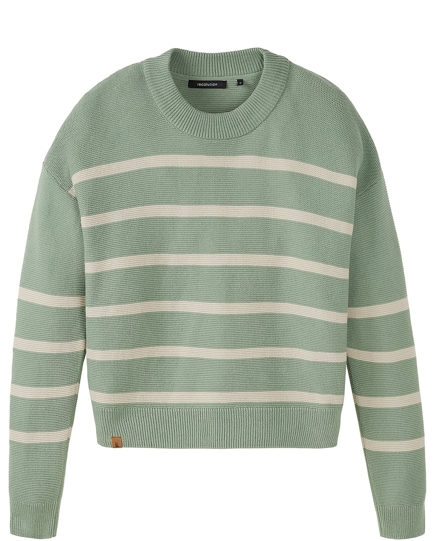 Gestreifter Pullover aus Bio Baumwolle – Ansicht 3