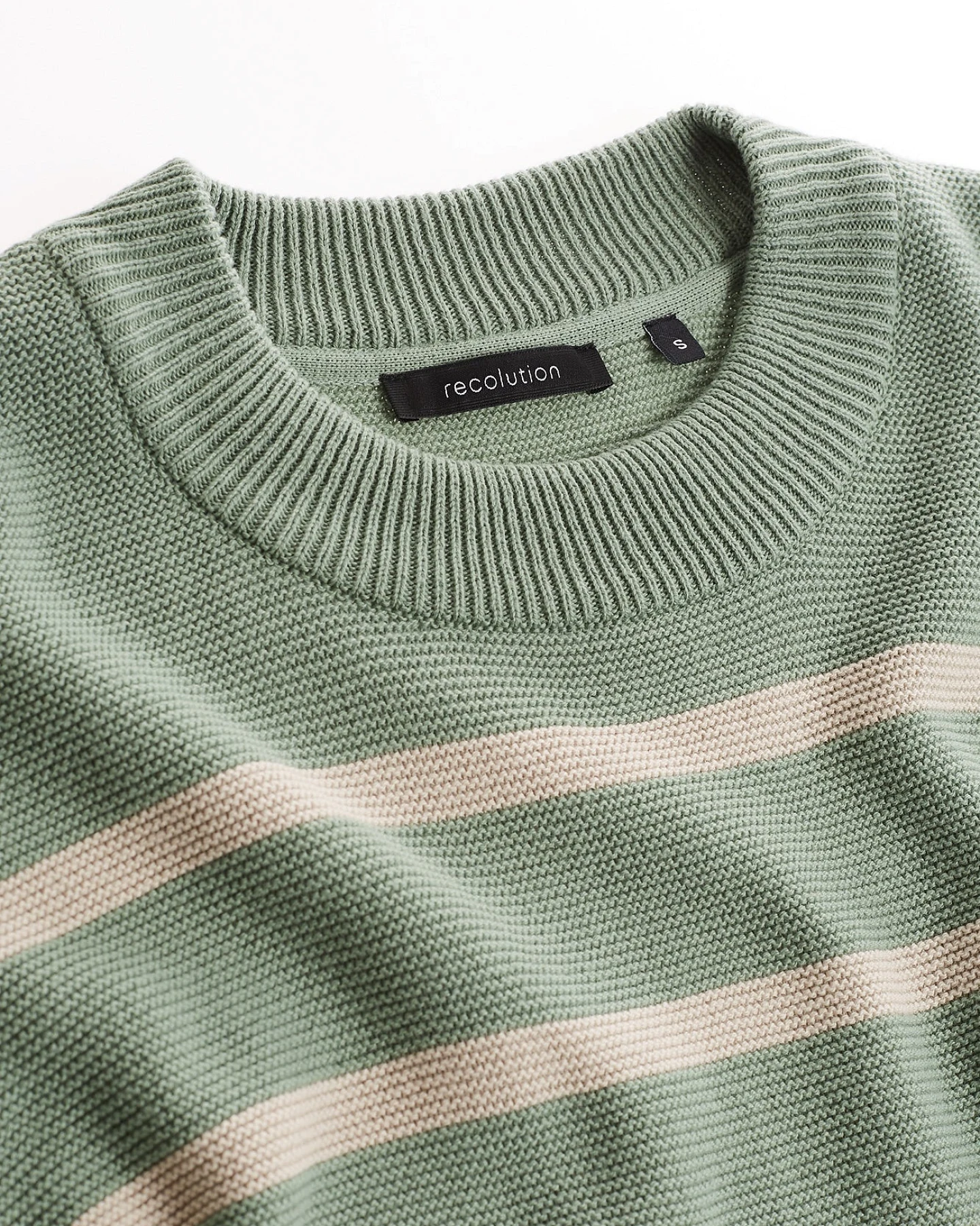 Gestreifter Pullover aus Bio Baumwolle – Ansicht 4