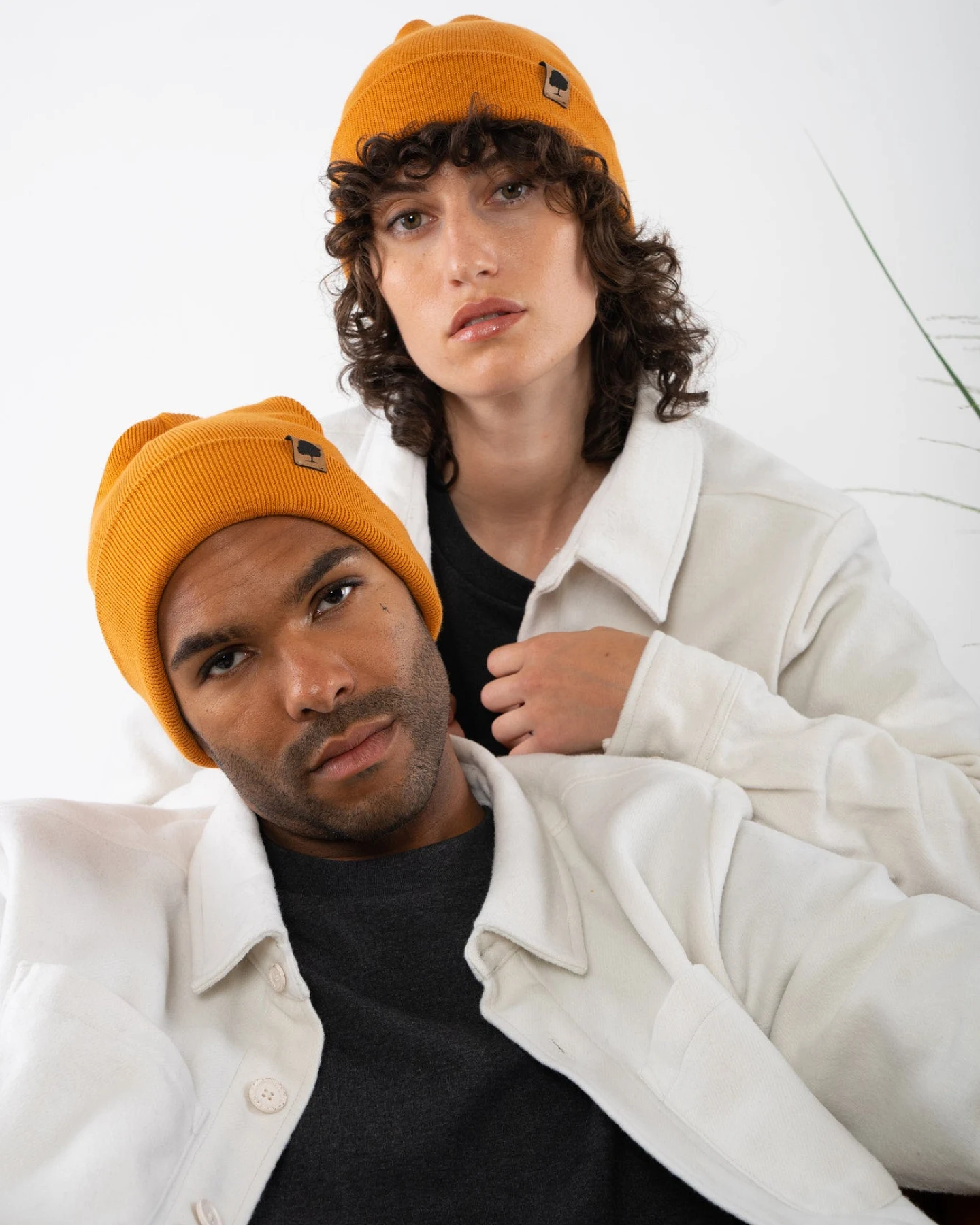 Rib Beanie aus Bio Baumwolle & recyceltem Polyester – Ansicht 2